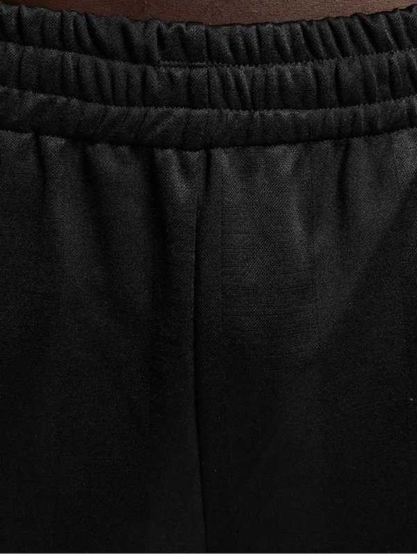 Fubu spodnie dresowe męskie czarne Corporate Stripded Track Pants 6004570