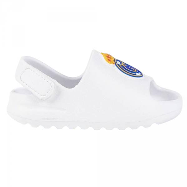 Real Madryt klapki sandały na rzep beach pool flip flops white eva 2300006792B