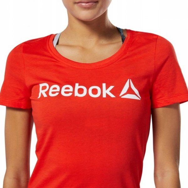 Reebok t-shirt Damski Linear Read Scoop Du4647