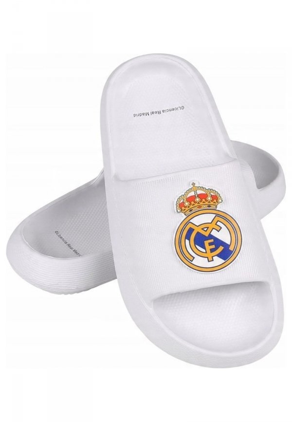 Real Madryt klapki junior beach pool flip flops white EVA 2300006820B