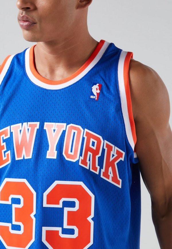 Mitchell &amp; Ness koszulka męska NBA Swingman New York Knicks Patric Ewing SMJYGS18186-NYKROYA91PEW