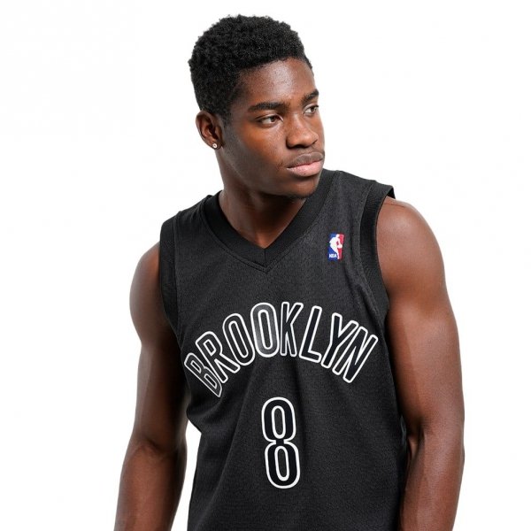 Mitchell &amp; Ness koszulka męska NBA Swingman Brooklyn Nets Deron Williams SMJY6513-BNE12DWMBLCK