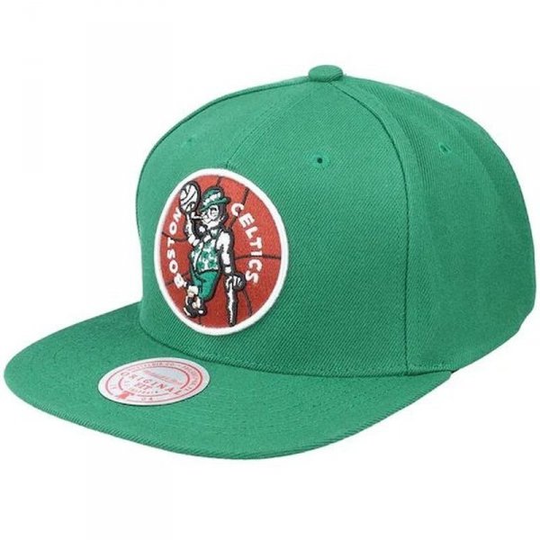 Mitchell &amp; Ness czapka z daszkiem NBA Boston Celtics NBA Team Ground 2.0 Snapback Hwc Celtics HHSS3258-BCEYYPPPGREN