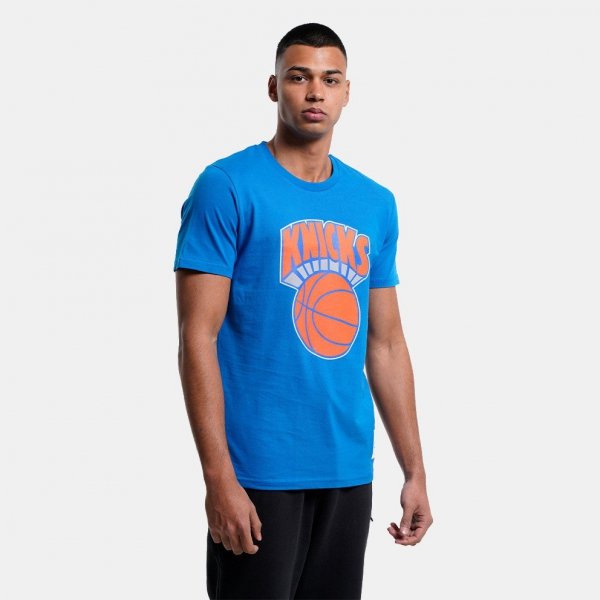 Mitchell &amp; Ness t-shirt NBA Team Logo Tee New York Knicks BMTRINTL1051-NYKROYA