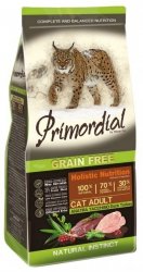PRZECENA Primordial Cat Grain Free Adult Duck & Turkey 400g [termin ważności: 03.07.2025]