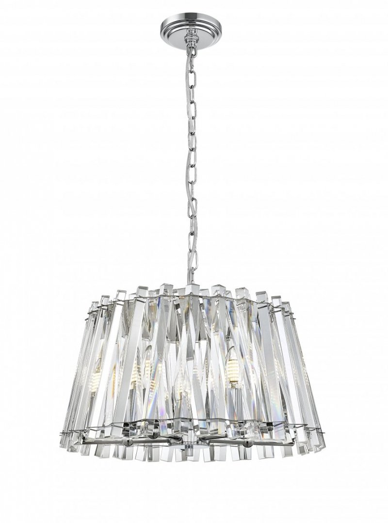 Lampa wisząca srebrna MIRABELL P0465-05K-F4AC Zuma Line