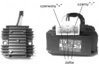 Regulator napięcia Suzuki Yamaha 