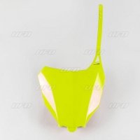 UFO TABLICA NA NUMER STARTOWY HONDA CRF 250 RX '19 - '21, CRF 450 RX '17-'20 KOLOR ŻÓŁTY FLUO 