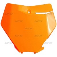 UFO TABLICA NA NUMER STARTOWY KTM SX/SXF '19-'21 KOLOR POMARAŃCZOWY FLUO 