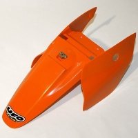 UFO BŁOTNIK TYŁ KTM SX 65 '02-'08 Z BOCZKAMI TYLNYMI KOLOR POMARAŃCZOWY 