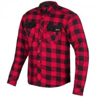 KOSZULA BROGER ALASKA RED/BLACK L 
