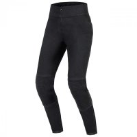 LEGINSY MOTOCYKLOWE OZONE CHICA LADY BLACK W42L30 
