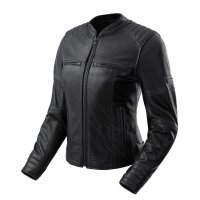 KURTKA MOTOCYKLOWA SKÓRZANA DAMSKA REBELHORN HUNTER 2 BLACK W5XL D5XL 