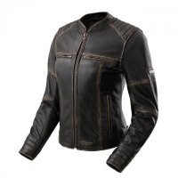 KURTKA MOTOCYKLOWA SKÓRZANA DAMSKA REBELHORN HUNTER 2 VINTAGE BROWN WXL DXL 