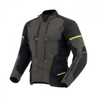 KURTKA TEKSTYLNA REBELHORN RANGE ANTHRACITE/BLACK/FLU<br />O YELLOW L 