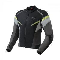 KURTKA TEKSTYLNA REBELHORN SPARK BLACK/GREY/FLUO YELLOW XL 