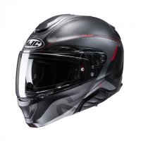 KASK MOTOCYKLOWY HJC RPHA91 COMBUST BLACK RED M 