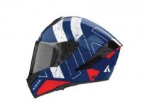 KASK AIROH MATRYX SCOPE BLUE/RED GLOSS L 