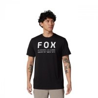 T-SHIRT FOX NON STOP TECH BLACK L 