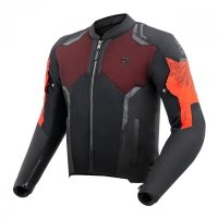 KURTKA TEKSTYLNA REBELHORN JAX BLACK/RED L 