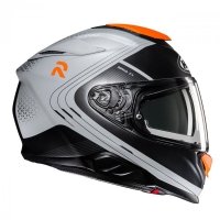 KASK HJC RPHA71 FREPE BLACK/SILVER M 