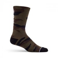 SKARPETY FOX CAMO CREW GREEN CAMO S/M 