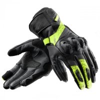 RĘKAWICE MOTOCYKLOWE REBELHORN VIPER BLACK, GREY, FLUO YELLOW S 