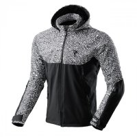 KURTKA TEKSTYLNA REBELHORN SLASH NORIAKI BLACK/WHITE SOFTSHELL 5XL 