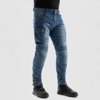 SPODNIE JEANS REBELHORN VANDAL MONOLAYER WASHED BLUE W38L32 