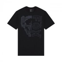 T-SHIRT FOX IMAGE SKULL PREM BLACK M 
