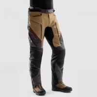 SPODNIE MOTOCYKLOWE TEKSTYLNE REBELHORN HARDY 3.0 DESERT, GREY, RED L 
