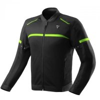 KURTKA TEKSTYLNA REBELHORN ECHO BLACK/FLUO YELLOW S 