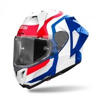 KASK MOTOCYKLOWY AIROH GP800 COMPETITION BLUE RED GLOSS XS 