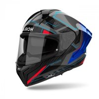 KASK AIROH MATRYX ROCKET BLUE/RED GLOSS S 