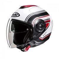 KASK HJC I40N LINIA WHITE/BLACK M 