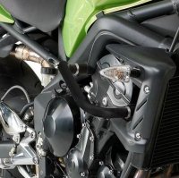KAPPA GMOLE OSŁONY SILNIKA TRIUMPH STREET TRIPLE 675 (07-12) CZARNE 