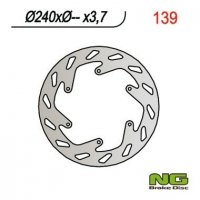Tarcza hamulcowa przednia KTM EXC/EGS 350(przód 240 mm) 89-91 