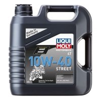 LIQUI MOLY Olej silnikowy półsyntetyczny do motocykli 10W40 Street 4T 4 litry 