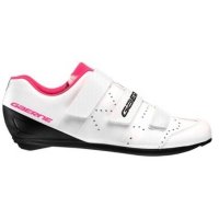 Buty rowerowe Szosowe damskie GAERNE G.RECORD LADY Białe/fuksja 