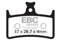 CFA647 - Klocki hamulcowe rowerowe (organiczne) EBC Brakes 