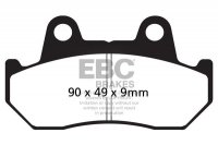 Klocki hamulcowe EBC FA069/2 (kpl. na 1 tarcze) 