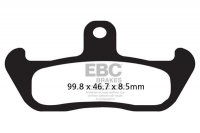 Klocki hamulcowe EBC FA134 (kpl. na 1 tarcze) 