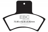 Klocki hamulcowe EBC FA270TT (kpl. na 1 tarcze) 