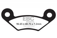 Klocki hamulcowe EBC FA483TT (kpl. na 1 tarcze) 