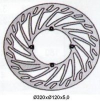 Tarcza hamulcowa przednia Husqvarna CR 125 (00-05-) 