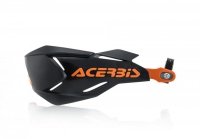 ACERBIS OSŁONY RĄK (HANDBARY) X-FACTORY Z RDZENIEM ALUMINIOWYM KOLOR CZARNY / POMARAŃCZOWY 
