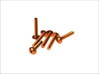V PARTS (VICMA) ZESTAW ŚRUB OWIEWKI M5X30 (6SZT.) KOLOR POMARAŃCZOWY (IMBUSOWA PŁASKA)(TA530NO) 