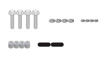 KAPPA ADAPTER DO ZAMONTOWANIA STELAŻA CENTRALNEGO KZ2130 WRAZ Z ORYGINALNYM STELAŻEM BOCZNYM YAMAHA MT-07 Tracer (16-19), Tracer 700 (20) 