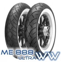 METZELER OPONA 150/80B16 ME888 MARATHON ULTRA 77H TL M/C REINF WWW BIAŁY BOK TYŁ DOT 01-40/2024 