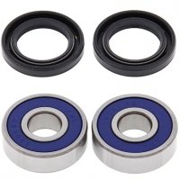 ALL BALLS ŁOŻYSKA KOŁA PRZEDNIEGO Z USZCZELNIACZAMI HONDA CR 80/85 85-07, CRF125F 14-18, XR 70/80/100R 85-03 